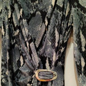 Snakeskin design Cache dress size M